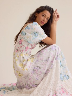 Altar'd State Harlie Floral Maxi Dress, All Size | eBay