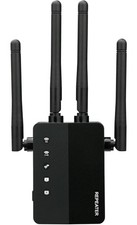 WiFi Booster 1200Mbps Dual Band Extender Covers 12880 Sq.Ft Up To 105 Devices