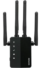 WiFi Booster 1200Mbps Dual Band Extender Covers 12880 Sq.Ft Up To 105 Devices