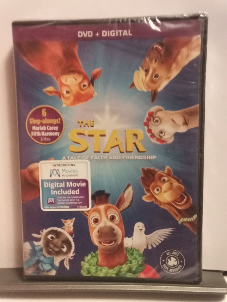 The Star : A Tale Of Faith And Friendship , New Sealed DVD Mariah
