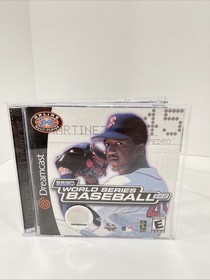 World Series Baseball 2K2 Sega Dreamcast NEW (Other) Complete W/ Manual Pedro