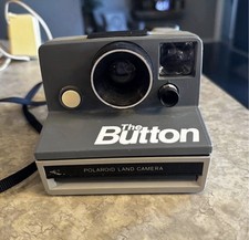 vintage Polaroid The Button SX-70 instant film camera Untested