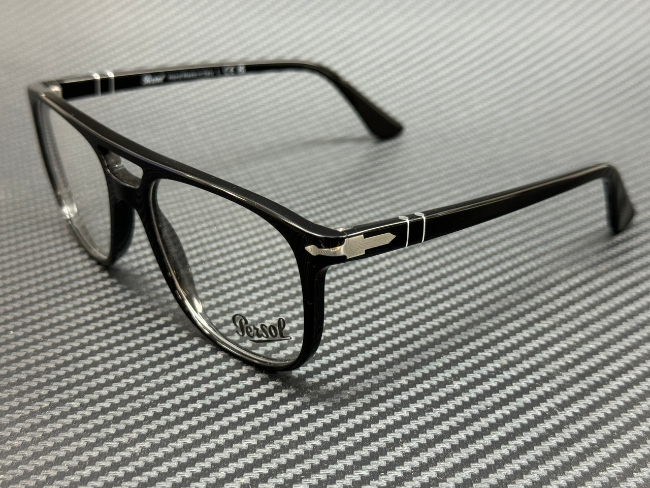 PERSOL PO3329V 95 Black Unisex 54 mm Eyeglasses