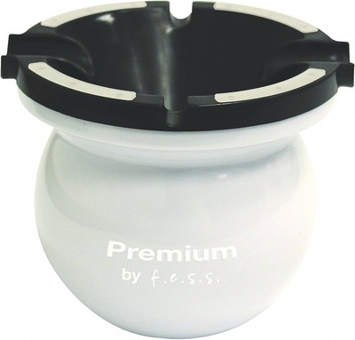 F.E.S.S Glow in the Dark Spill-Proof Ashtray   Portable for Cigarettes & Cigars