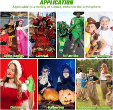 Green Monster Furry Gloves for Christmas Halloween Cosplay Costume