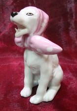 Figurine Chien Foulard Style Art Deco Style Art Nouveau Porcelaine