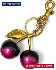 Cherry Bag Charm, Cute Cherry Keychain for Purse Handbags