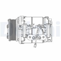 Delphi CS20492 Kompressor, Klimaanlage FüR Honda