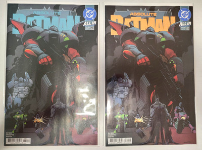 ABSOLUTE BATMAN #20 - NICK DRAGOTTA MAIN & 2nd PRINTING COVER SET - DC/2026