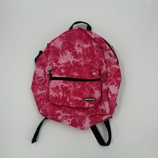 YAK PAK DELUXE Student Backpack Shoulder Bag RARE Pink Tie Dye School Pockets
