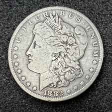 1882 CC USA MORGAN DOLLAR