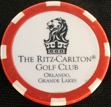 RITZ CARLTON GOLF CLUB Orlando Ball Marker Chip