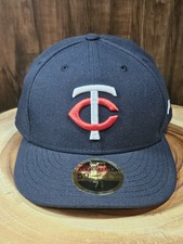 Minnesota Twins New Era 59Fifty LP Fitted Hat Cap Size 7 7/8 Classic MLB