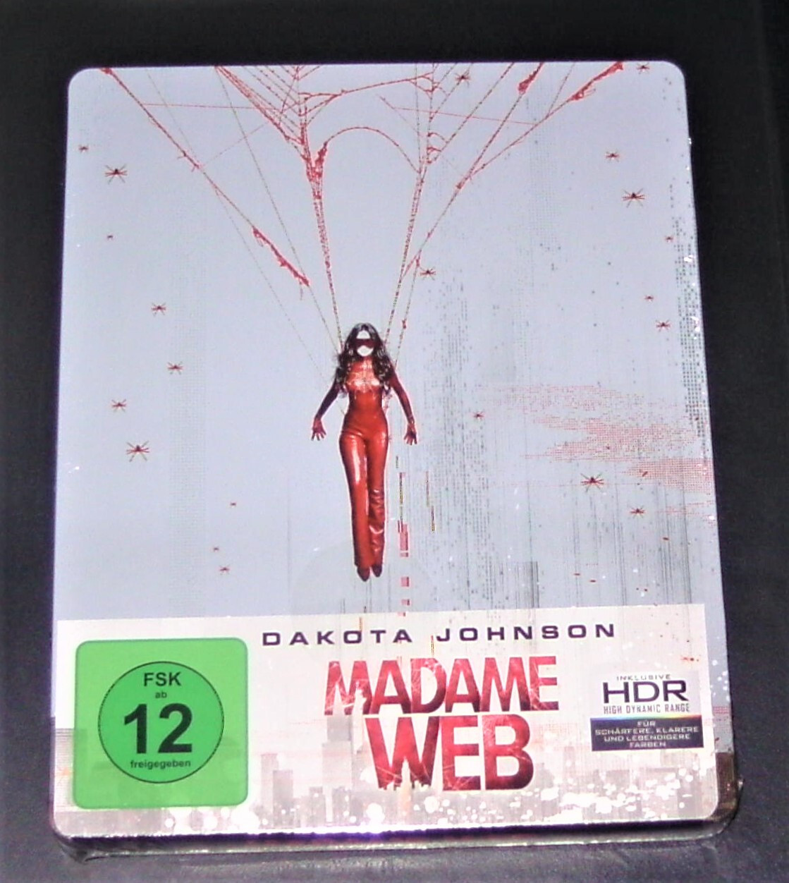 Madame Web 4K UHD Blu Ray + Blu Ray Limited Steelbook Fast Shipping New