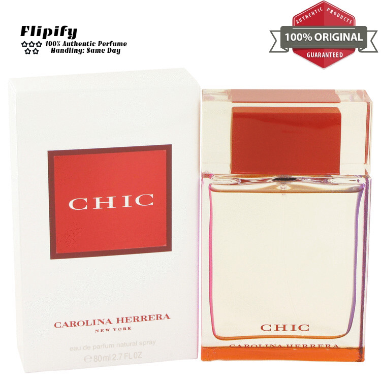 Chic Perfume 2.7 oz EDP Spray for Women by Carolina Herrera | eBay