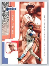 Vladimir Guerrero 2001 Fleer Game Time #33 Montreal Expos