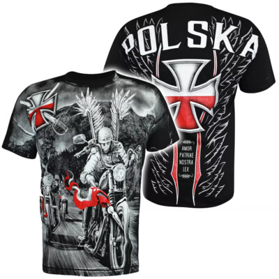 T-Shirt Koszulka Polish Poland Polen Polska Patriotic Amor Patriae Nostra Lex