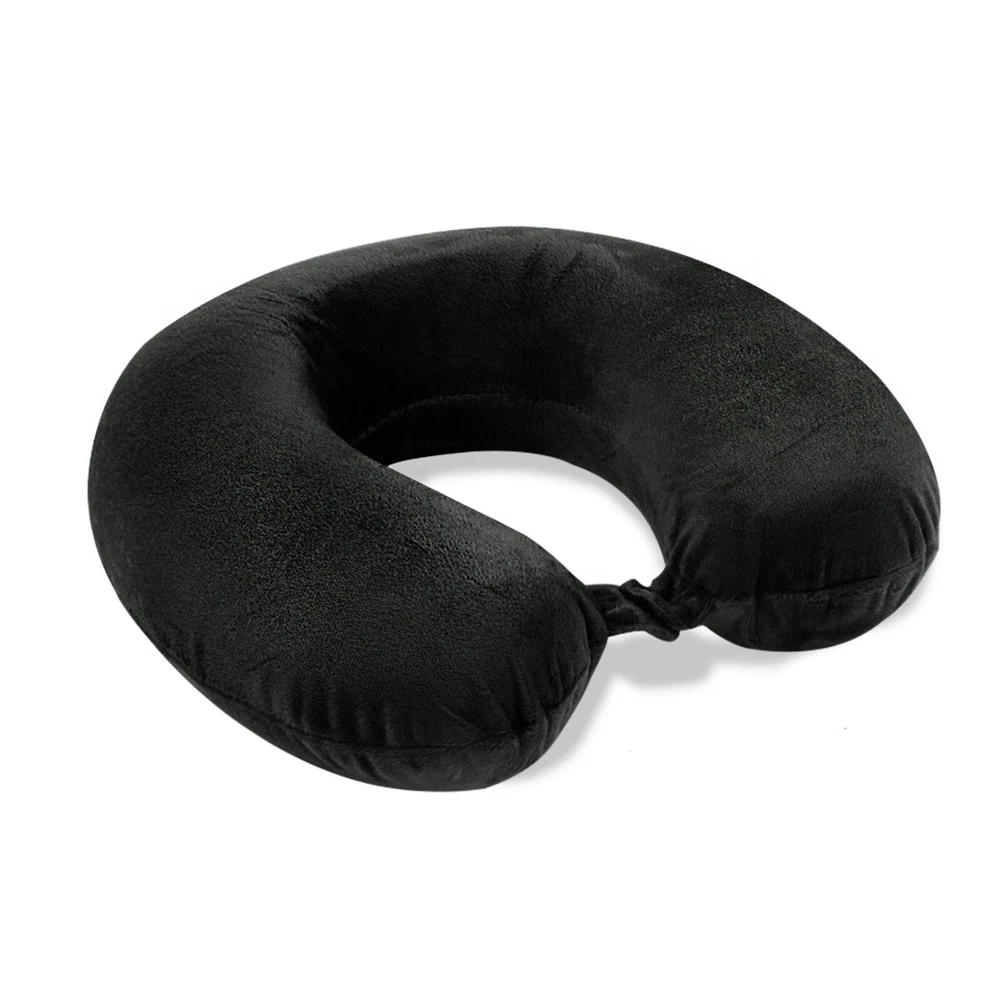 Travel Pillow Memory Foam Neck Support Super Soft Head Rest Car Plane Cushion