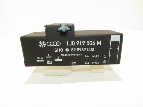 VW POLO IV COOLING FAN RELAY Lüfter Relais Steuergerät 1J0919506M