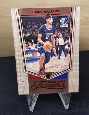 Panini Chronicles 2021-22 - Ziaire Williams - Rookie Timeless Treasures Red /149
