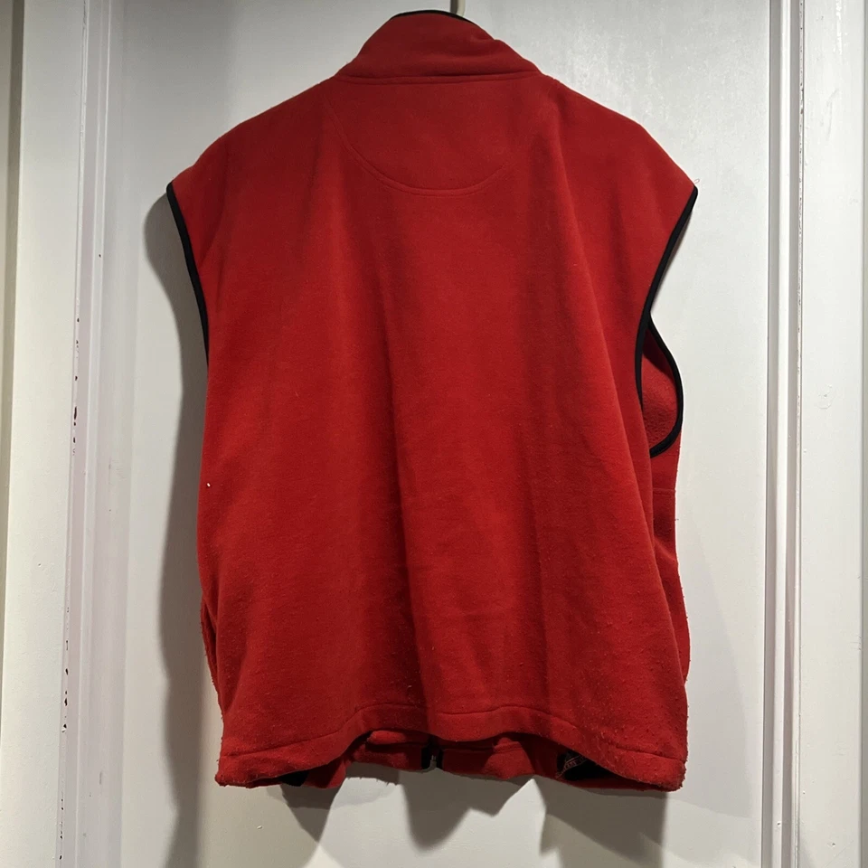 Chaleco polar vintage Detroit Red Wing - Hockey - XL Foto 2 de 4