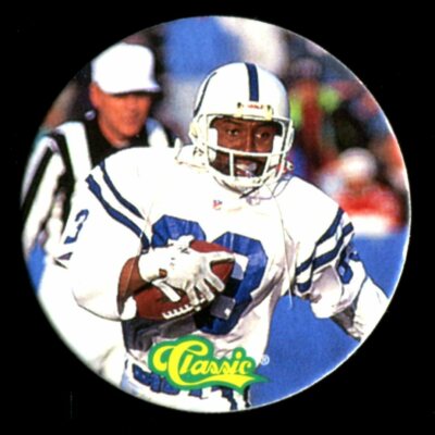 1993 Classic NFL Football Pogs TONX #137 CLARENCE VERDIN INDIANAPOLIS COLTS