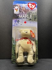 McDonalds Ty Beanie Baby Maple the Bear Canada Unopened 1999
