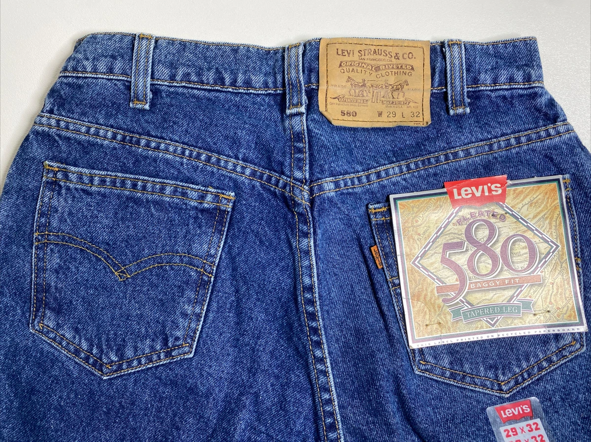 Levi 580 jeans plus cheap size