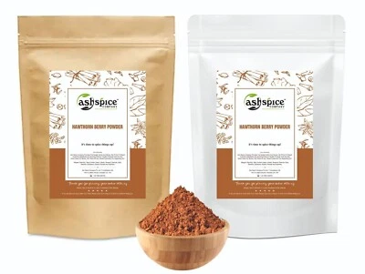 ASH SPICE COMPANY Hawthorn Berry Powder Premium Quality Free UK P&P