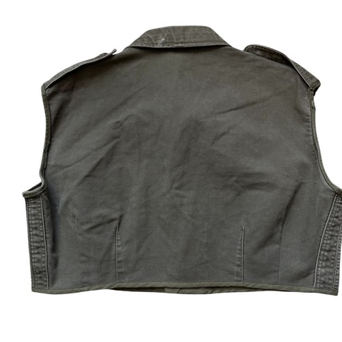 German Sturm Vest Size L Army Green Altered Shortened Military Wear READ - Picture 2 of 10