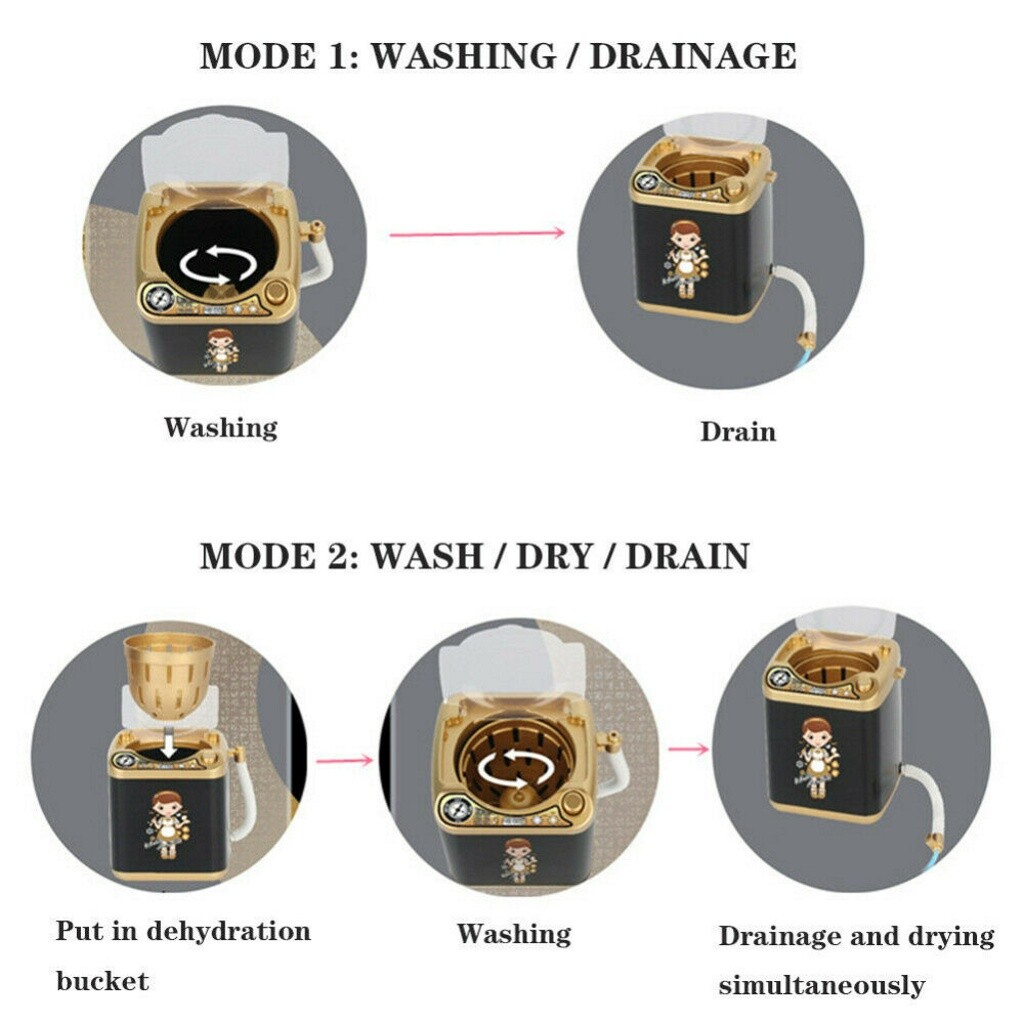 Mini Beauty Blender Washing Machine Wash Dry Automatic Makeup Brush