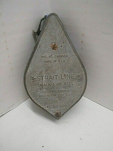 Strait-Line Chalk Line Reel USA # 2589500 Plumb Bob Industrial Tools Equipment