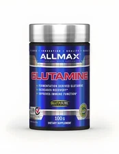 Glutamine, 3.53 oz (100 g) exp: 05/26 Immune Health, Recovery, Strength