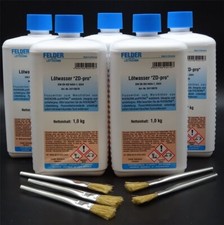 Lötwasser 5Kg Felder ZD-pro + 5x Lötwasserp...