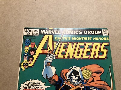 Avengers #196. 1st Appearance Of The Taskmaster. MCU