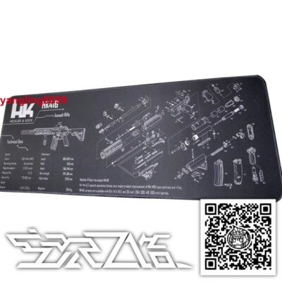 GIRLS' FRONTLINE HK416 Keyboard Mouse Game Pad Xl Size Mat