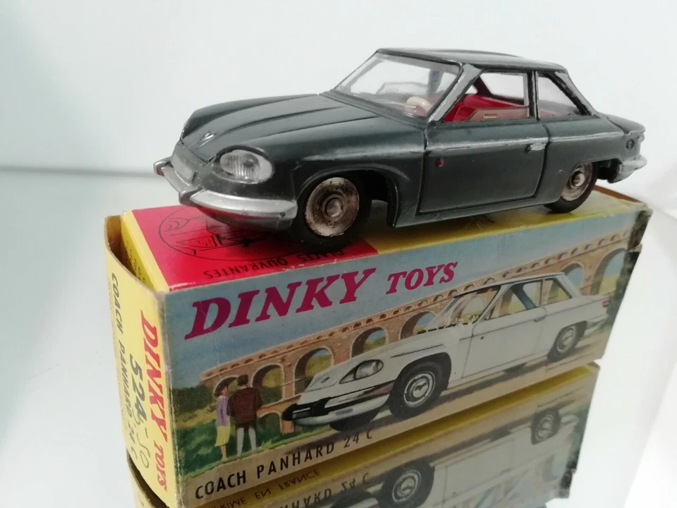 Dinky Toys 524 Coach Panhard 24 in scatola Made in France 1:43 - Immagine 2 di 4