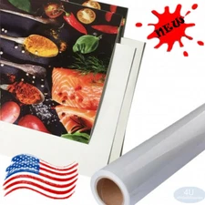 60"x150ft. Premium Semi-Glossy Printing Photo Poster Paper Eco Solvent Printers