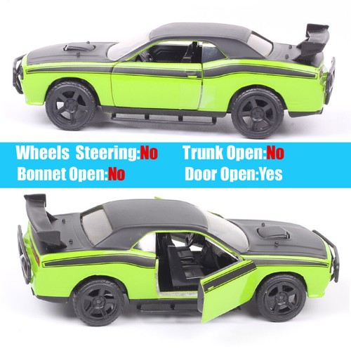 1:32 Scale Jada DODGE Challenger SRT8 Muscle Diecast Car Model Toy Fast Furious - Picture 10 of 14