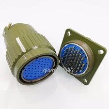 US Stock Military 50-Pin Male Female Circular Connector Y2M-50TK/ZJ YP36-50