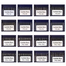 Dental FG Tungsten Carbide Burs Dills Round Type For High Speed Handpiece