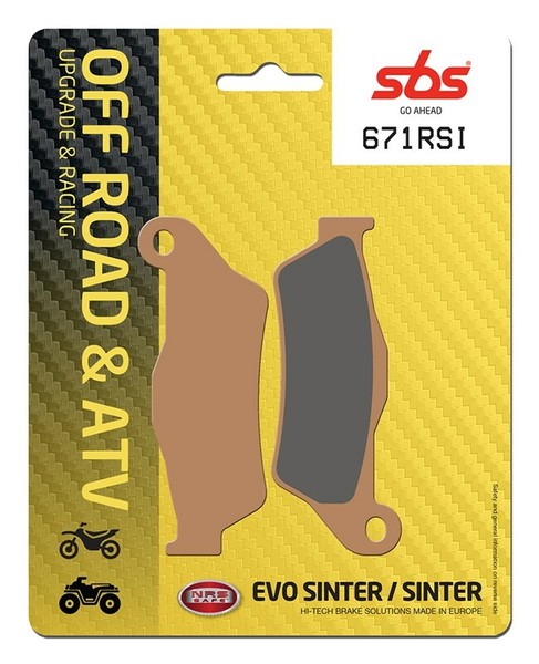 SBS 671RSI BremsbelÄGe Vorne Racing KTM EXC 2T 300 1999-2003-image