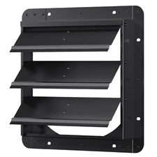 Shutter Louver Vent Automatic 10"12"14"16" 20" 24" Galvanized Sheet No Fan Blade