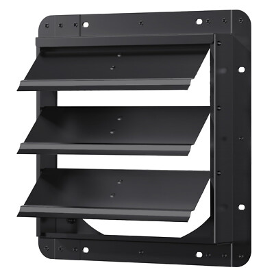 Shutter Louver Vent Automatic 10''12''14''16'' 20'' 24'' Galvanized Sheet No Fan Blade