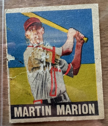 1948 Leaf Martin Marion #97 - St. Louis Cardinals - Low Grade