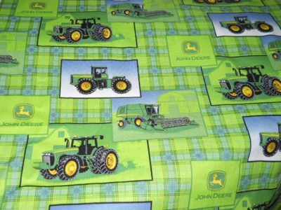 john deere crib sheets