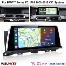 For BMW 7 Series F01 F02 2009-2012 CIC Radio 10.25'' Car Multimedia Screen Navi