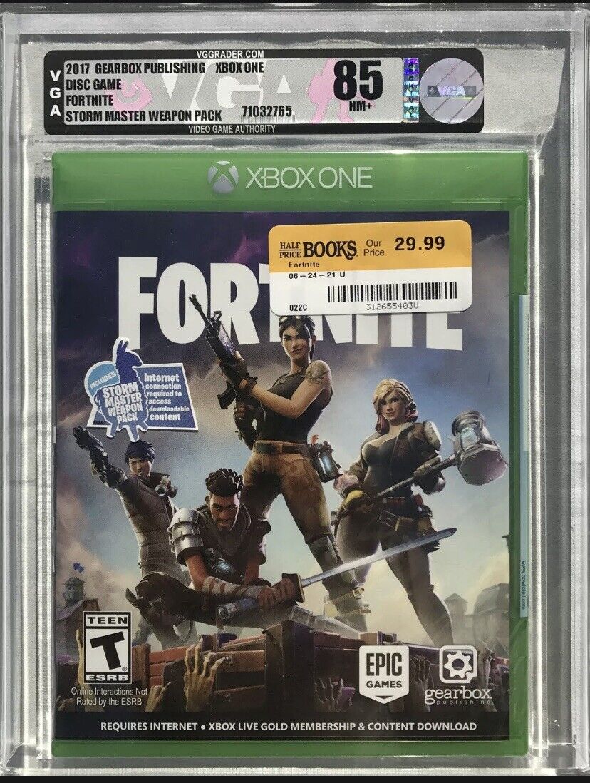 Got an original Fortnite disc? They're selling for HUNDREDS on