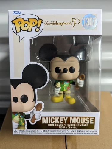 FUNKO POP! WALT DISNEY WORLD 50TH ANNIVERSARY ALOHA MICKEY MOUSE POP (IN STOCK)