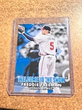 2022 Topps Baseball Welcome to the Show # WTTS-15 Freddie Freeman